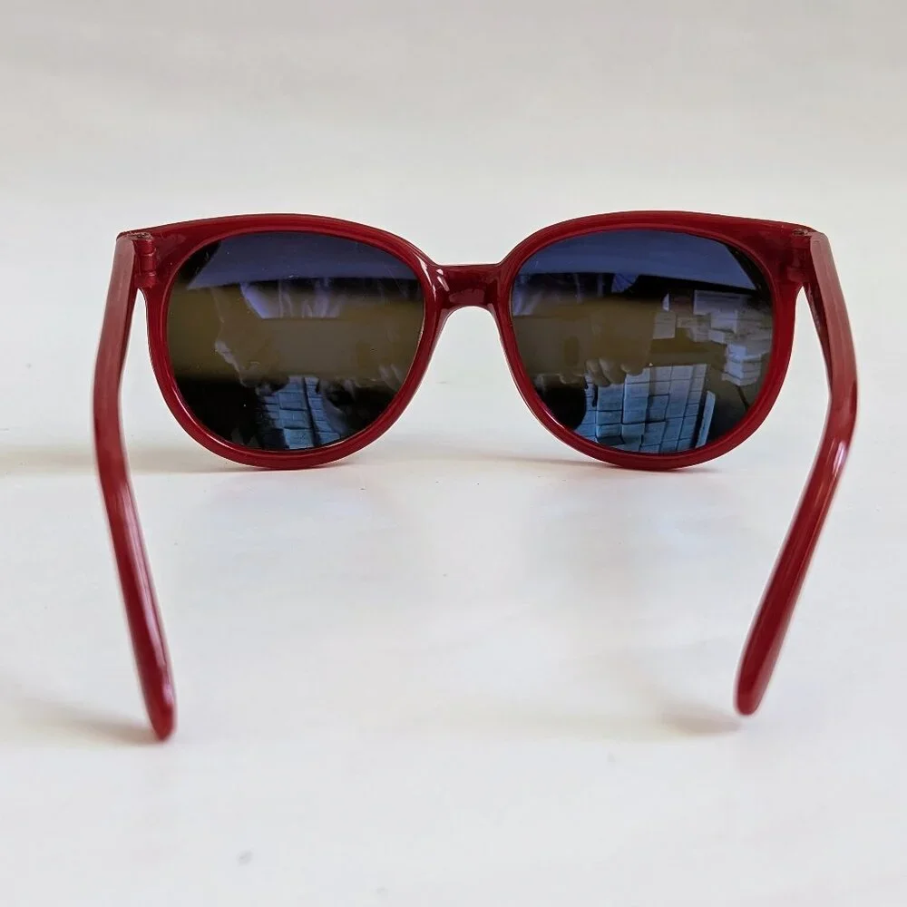 NWT Vintage 90's Kids Nylon C1000 Sport Sunglasses (S. Red)